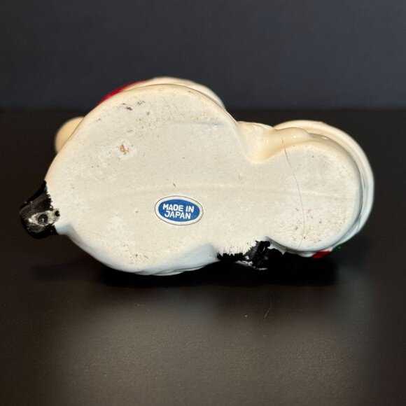 Vintage Santa Claus Ceramic Candle Holders Set Of 2 Festive Christmas Decor Red - Picture 14 of 16